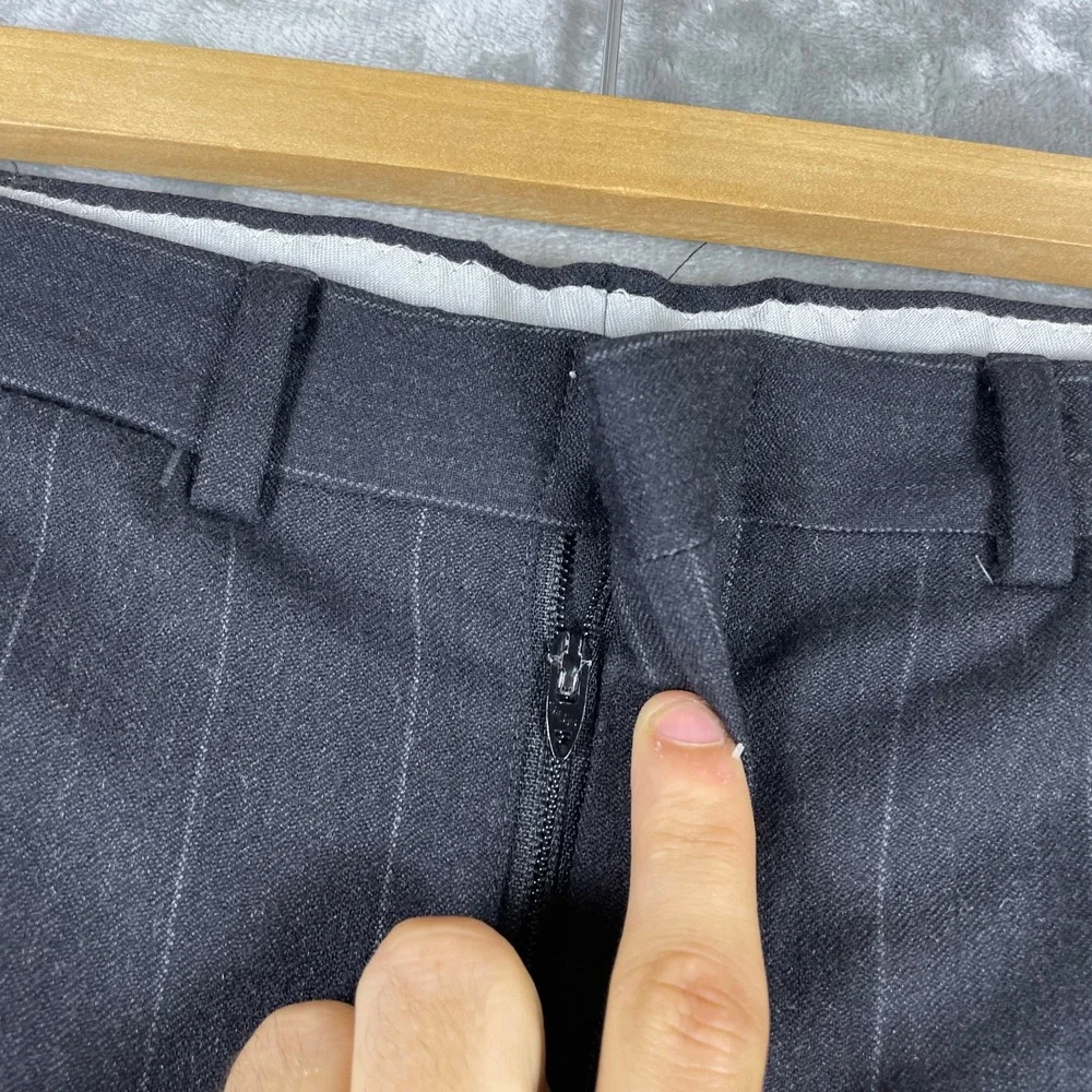 Vintage Brooks Brothers Suit Mens 40 34x30 Pinstripe 1970s USA Wool 2 Piece